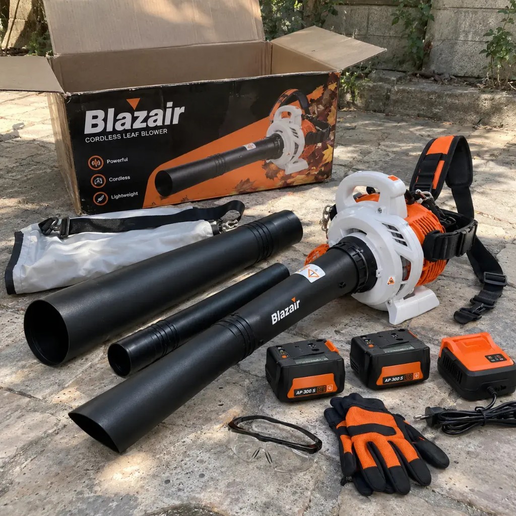 Blazair vacuum with 50-litre bag