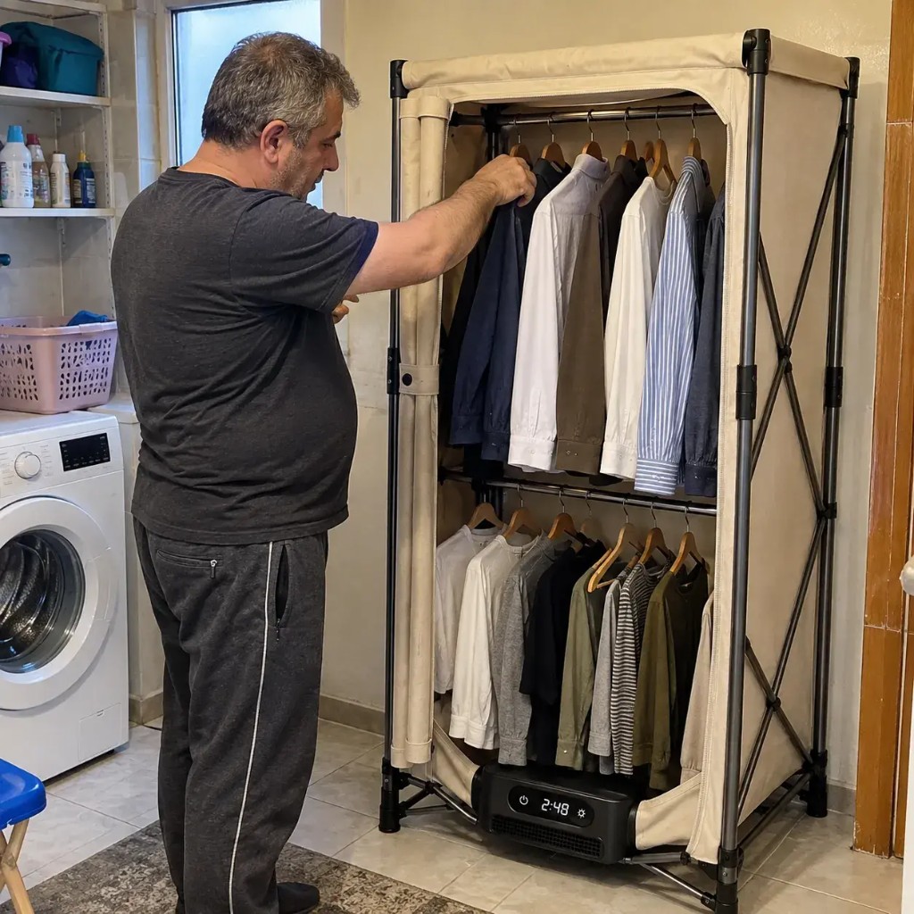 Kompletná sada Clothera so sušičkou, boxom a príslušenstvom